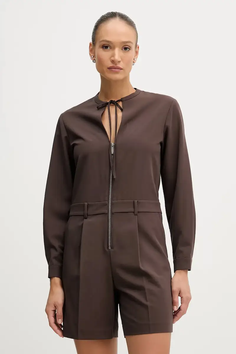 tuta elegante colore marrone 4RRVLT00R