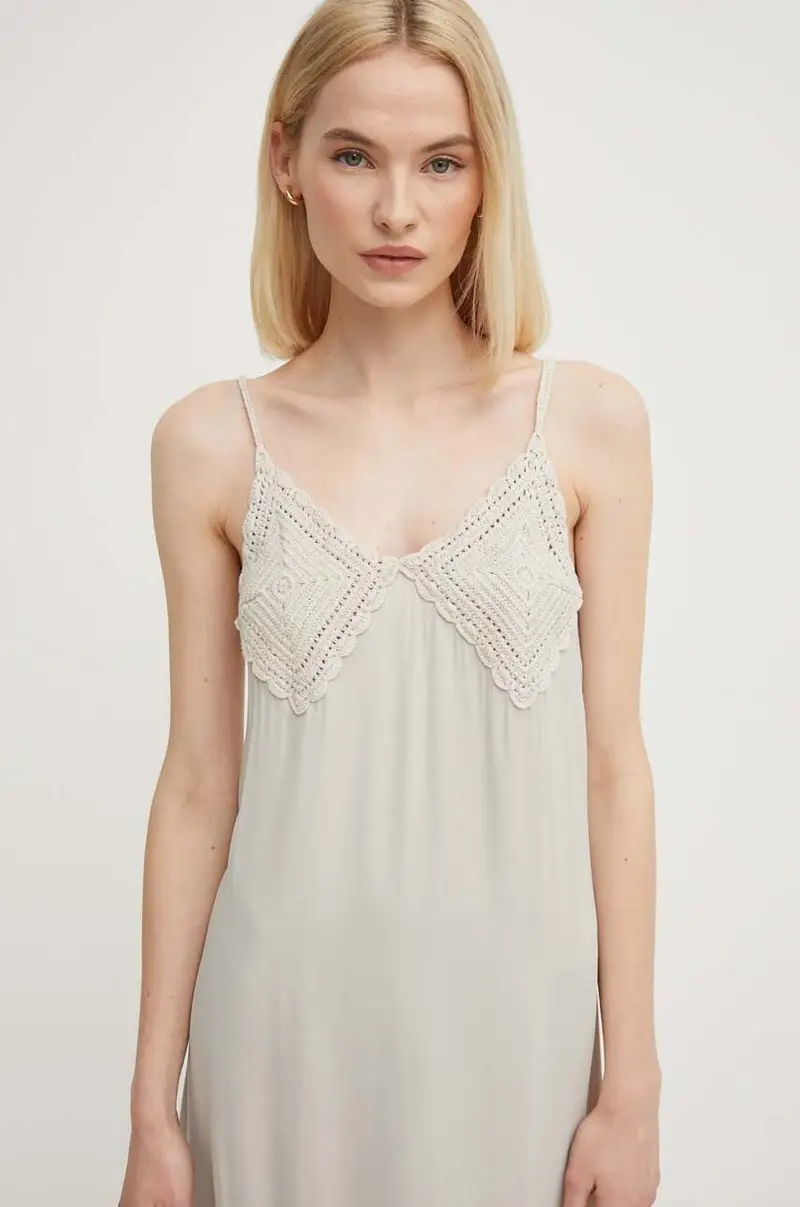 vestito colore beige miniatura 2