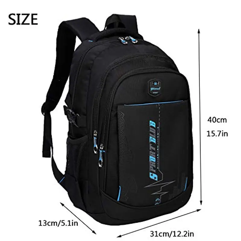 SIVENKE Zaini Scuola Borsa Studente Bookbag Laptop Zaino Computer Casual Spalla Daypack Travel Back Pack per Ragazzi miniatura 3