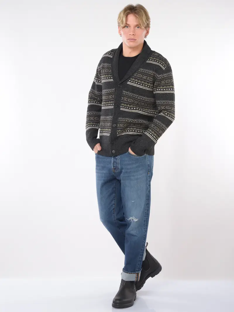 jeans da uomo Siviglia carrot con rotture Blu miniatura 2