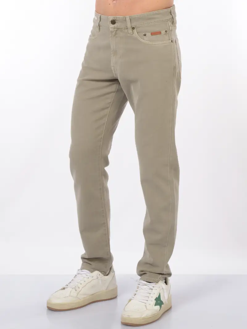 pantalone da uomo Siviglia cinque tasche in cotone Blu