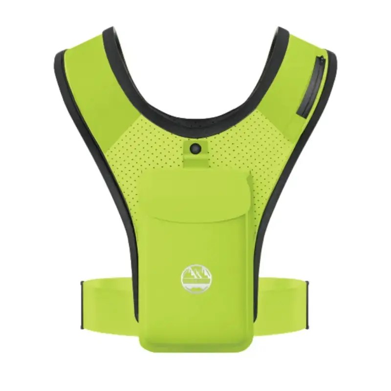 Gilet da running con porta telefono Six Peaks