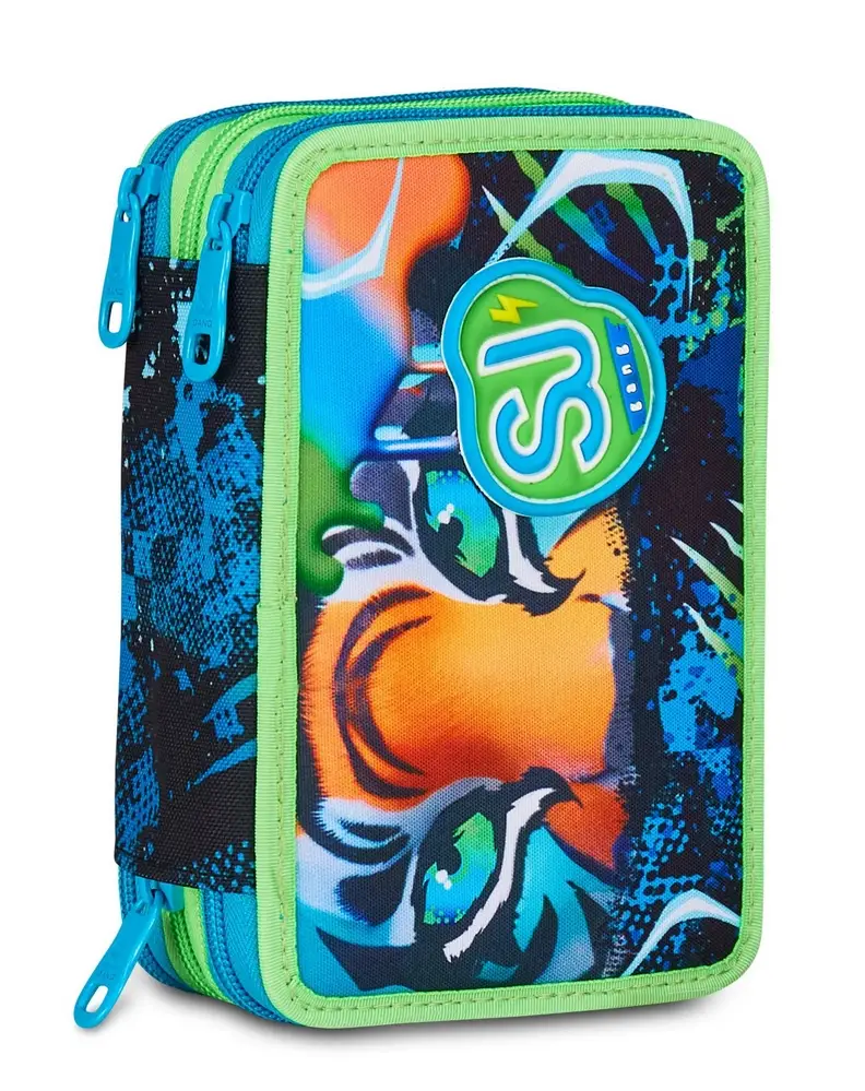 Astuccio scuola 3 zip SJ Air Tiger