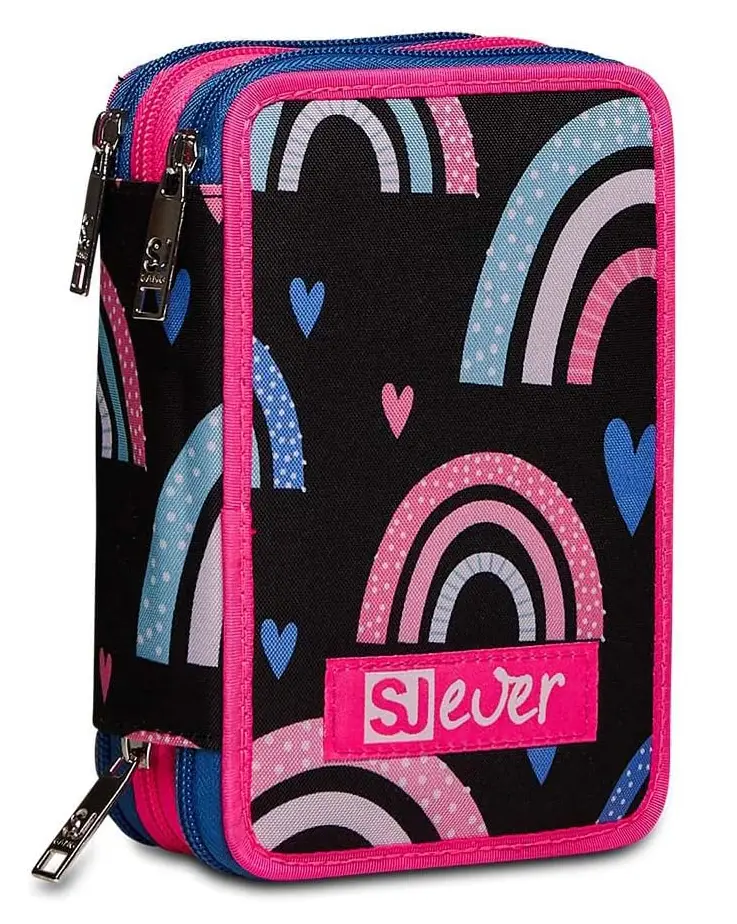 Astuccio scuola 3 zip SJ Ever Wingly Girl