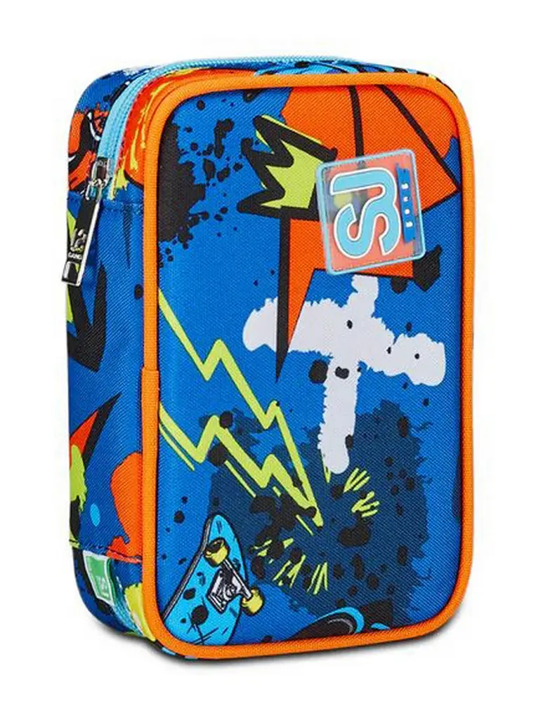 Astuccio scuola SJ Speed Case Trickyled