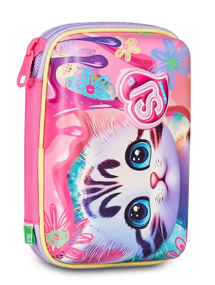 Astuccio scuola SJ Speed Pad Plus Cat&Air