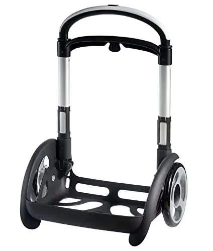 SJ GANG Be Box - Carrello Trolley Scuola, Carrellino Blocca Zaino- Maxi Ruote - Carrellino Richiudibile - Scuole
