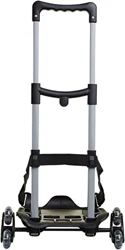 SJ Gang Be Box3 Ruote, Carrello Trolley Portazaino Blocca Zaino, Nero miniatura 3