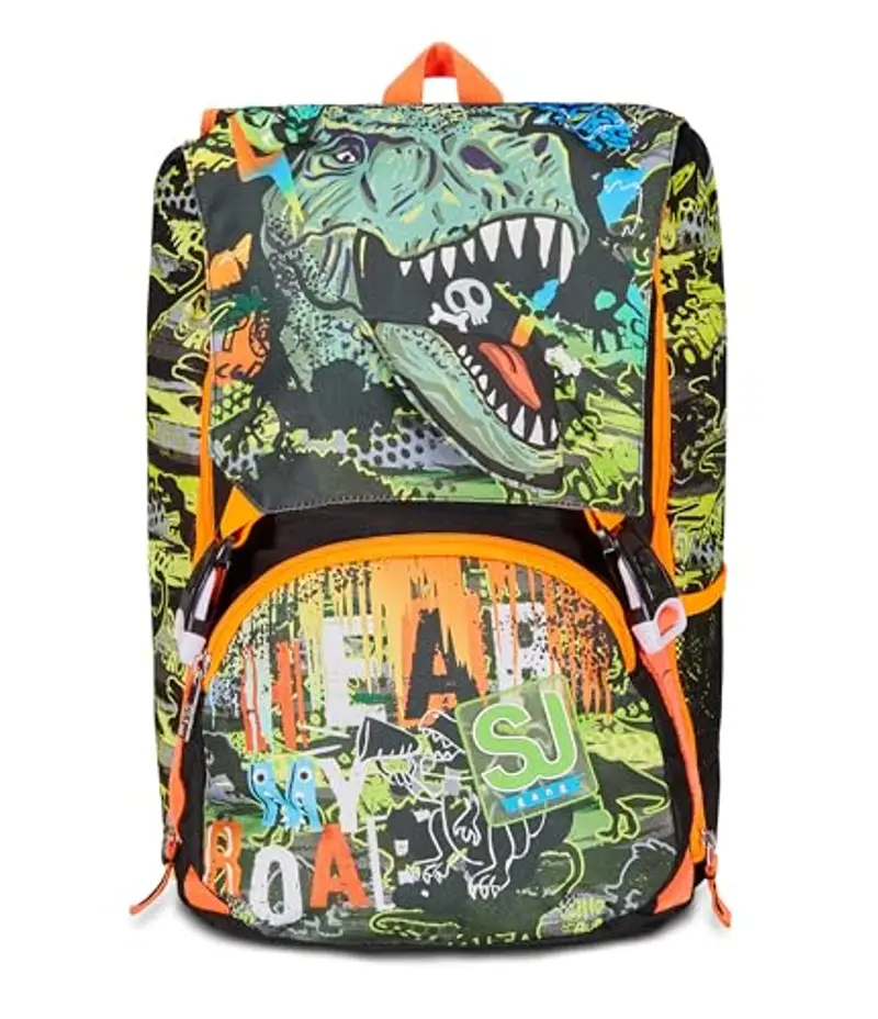 SJ GANG STYLE JAM GANG RexMe Zaino, Bambini e ragazzi, Nero, Taglia unica miniatura 2