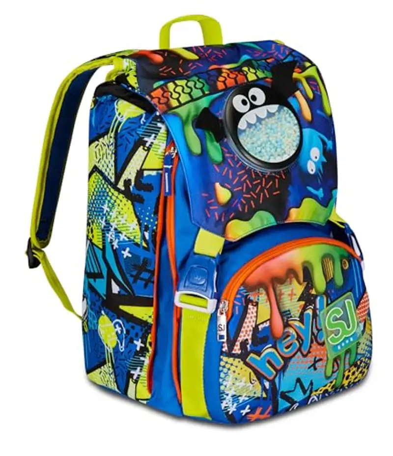 Seven Zaino scuola Ragazzo Blu 796851 miniatura 3