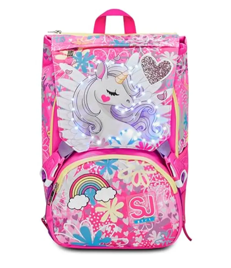 SJ GANG STYLE JAM GANG Zaino scuola Bambina Rosa 1205022 miniatura 2
