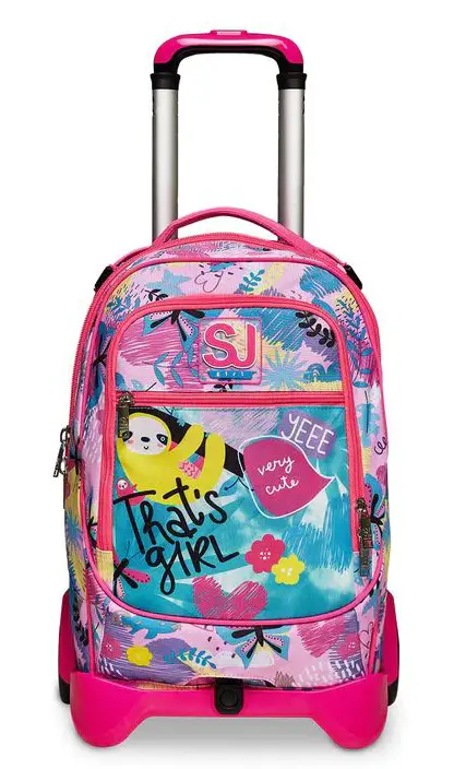 Trolley scuola SJ Jack 2 ruote Clack It Girl