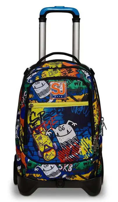 Trolley scuola SJ Jack 2 ruote Critty Boy