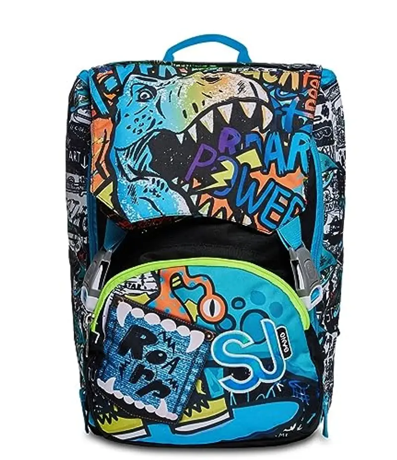 SJ GANG STYLE JAM GANG Zaino scuola Bambino Nero 786551