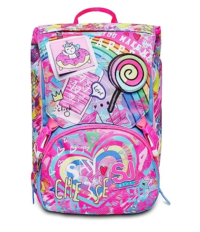 SJ GANG STYLE JAM GANG Zaino scuola Rosa 1601239