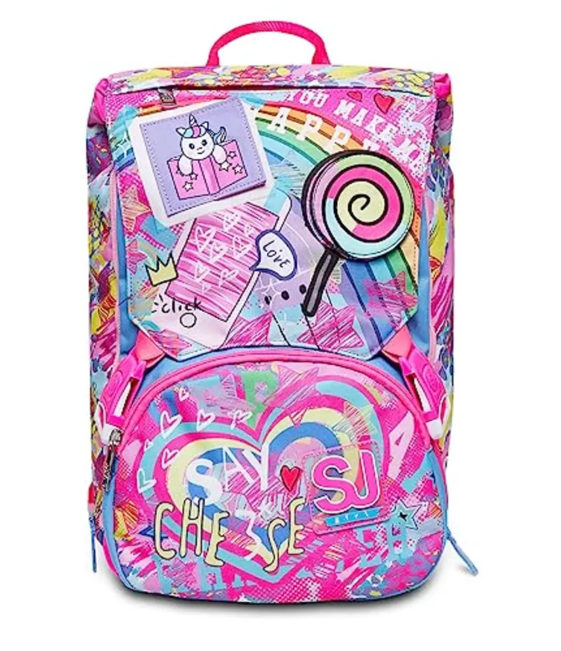 SJ GANG STYLE JAM GANG Zaino scuola Rosa 1601239 miniatura 2