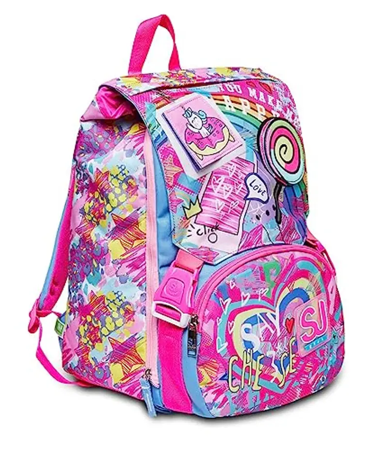 SJ GANG STYLE JAM GANG Zaino scuola Rosa 1601239 miniatura 3