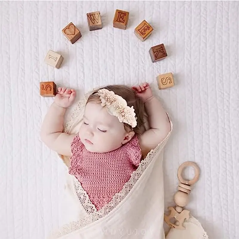 SJBAUTYO 3 Pezzi Fascia per Capelli Neonati, In Nylon, Elastica, per Ragazze, Bambini Piccoli miniatura 3