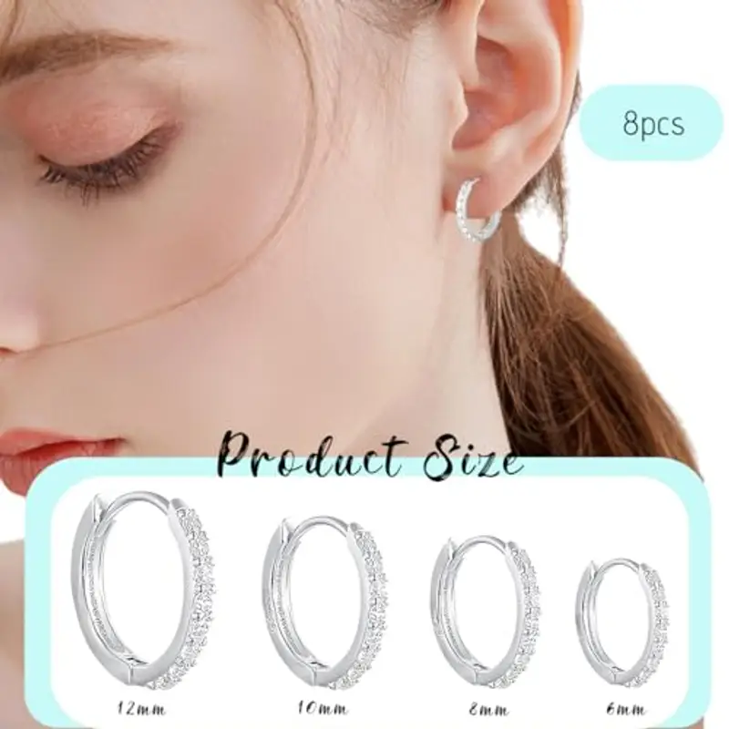 SJBAUTYO Orecchini Donna Argento 1604374 miniatura 2