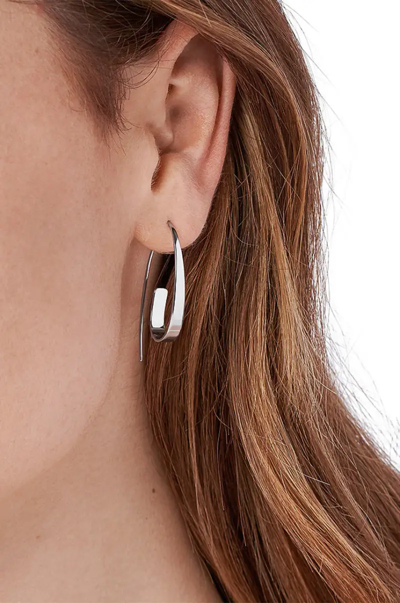 Skagen Orecchini Argento 3568023 miniatura 3