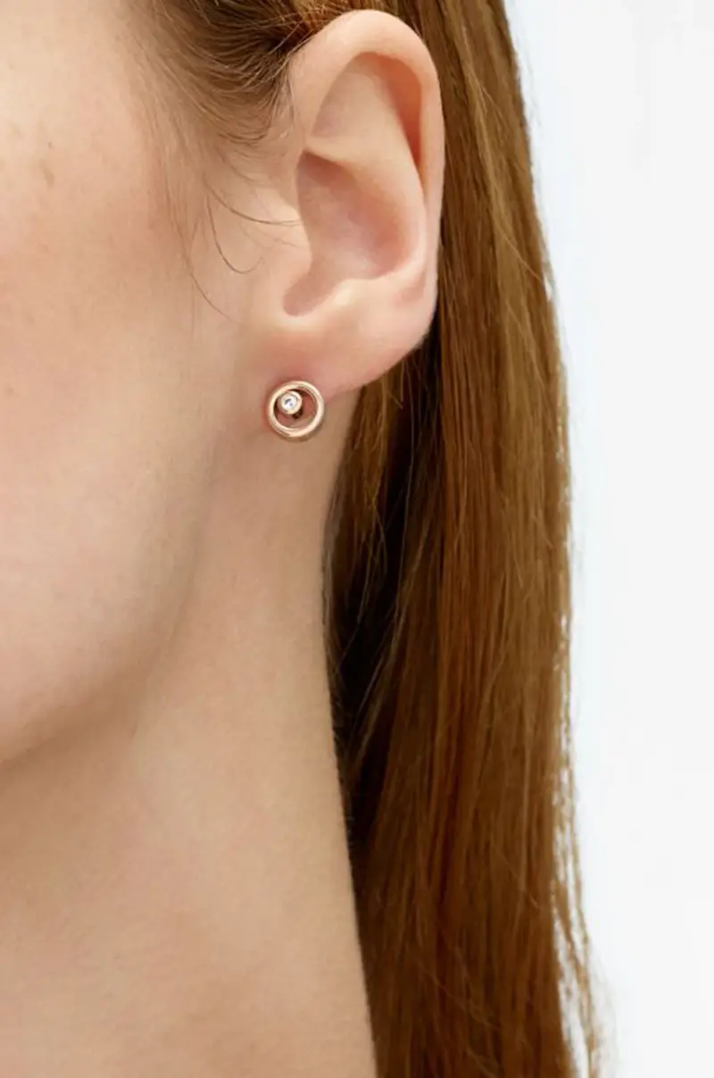 Skagen Orecchini Rosa 3661639 miniatura 2