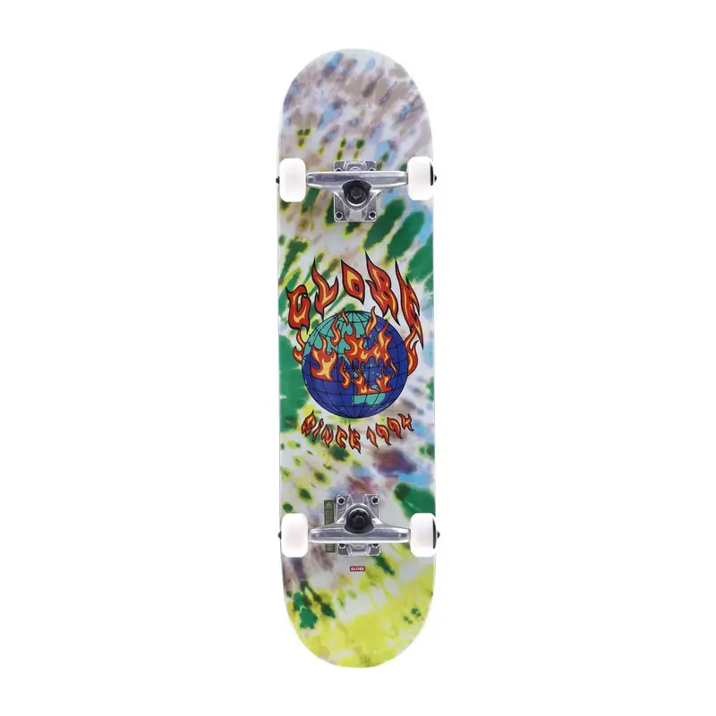 Skateboard Assemblato Uomo G1 Ablaze Tie Dye