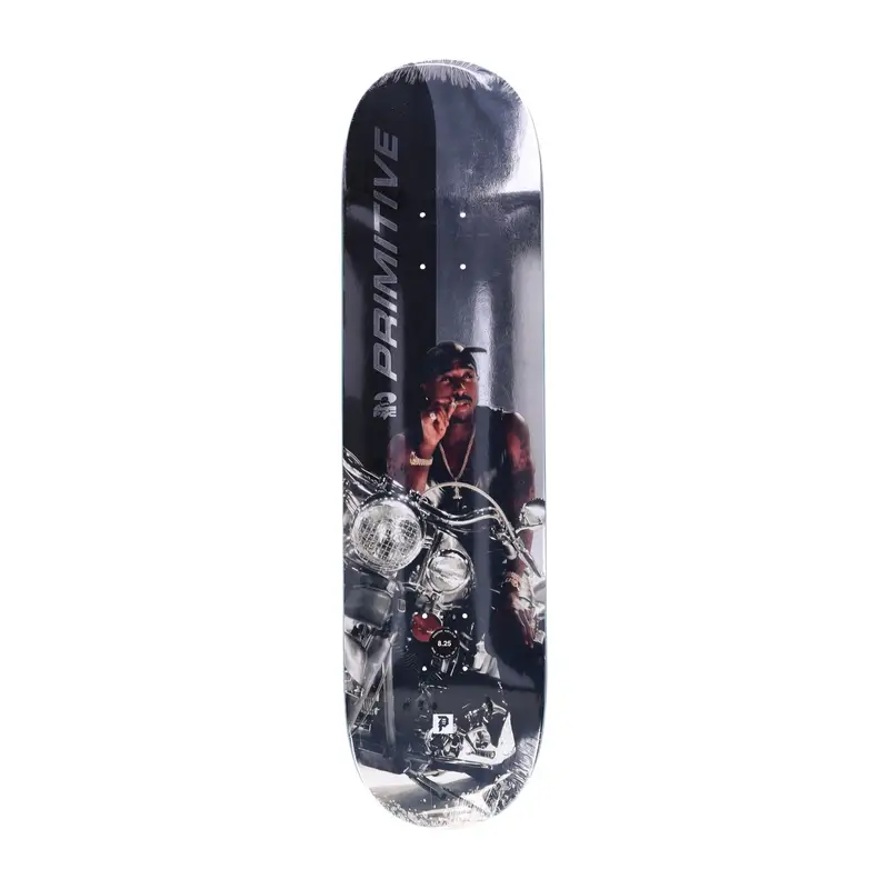 Skateboard Tavola Uomo Moto Deck X Tupac Graphite