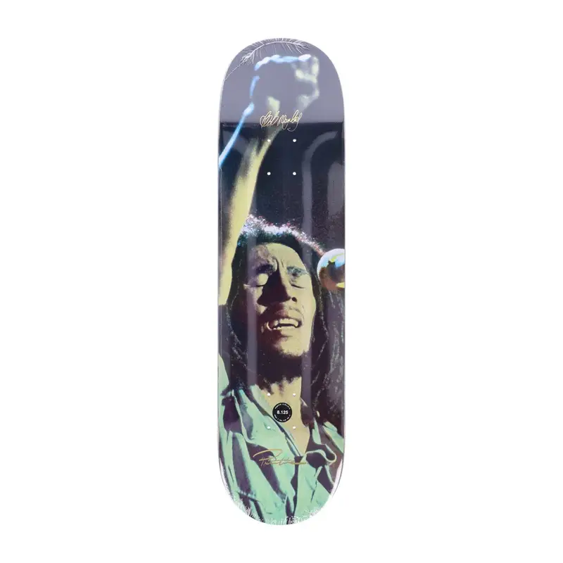 Skateboard Tavola Uomo Stand Up Deck X Bob Marley Multi Color