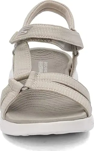 Skechers 15316-nat_37, Sandali da esterno Donna, Beige, 37 EU miniatura 2