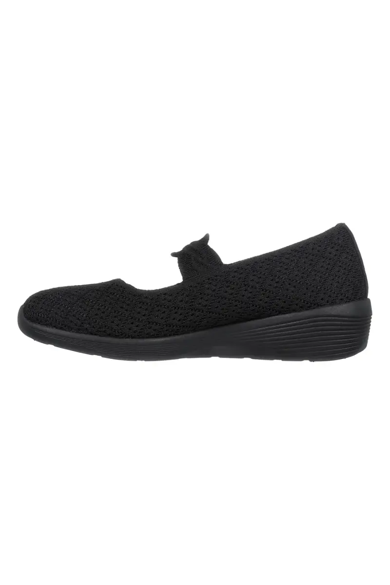 Skechers Ballerine Nero 3267482 miniatura 2