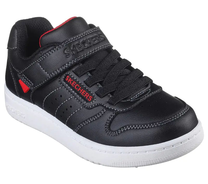 Bambini QUICK STREET Sneakers Nero / Bianco / Nero / Bianco / Rosso | Skechers