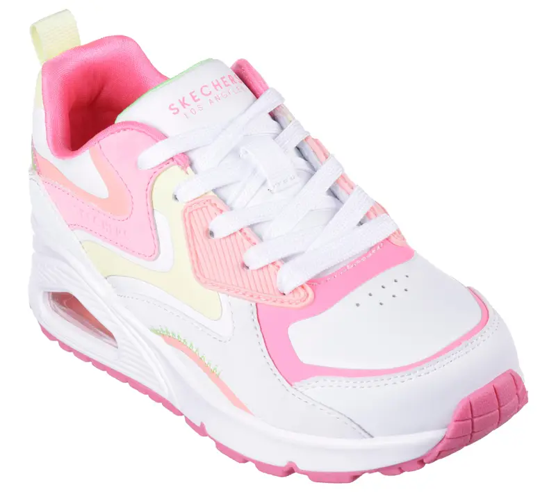 Bambini UNO GEN1 COLOR SURGE Sneakers Rosato chiaro | Skechers Bianco