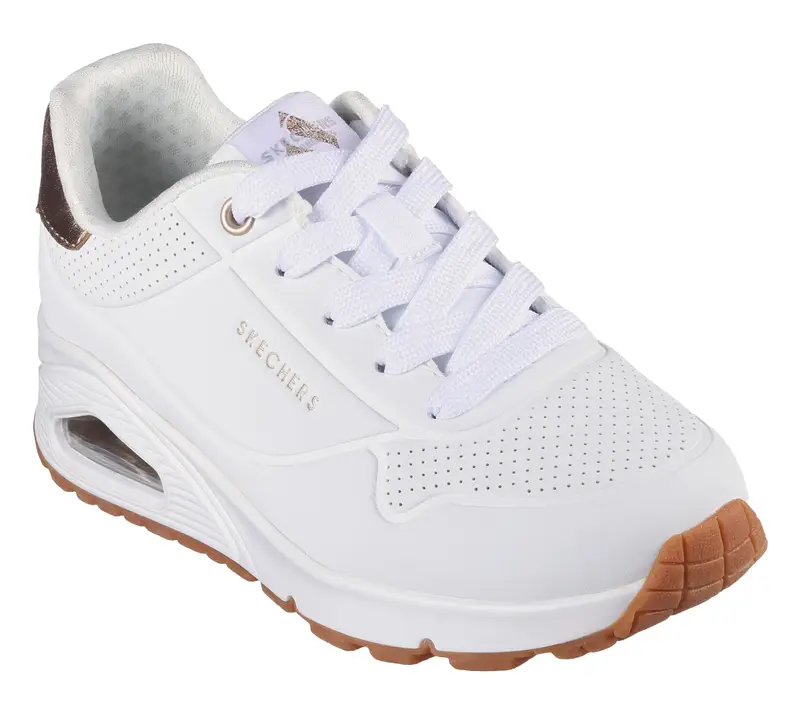 Bambini UNO GEN1 SHIMMER AWAY Sneakers Rosato Bianco | Skechers