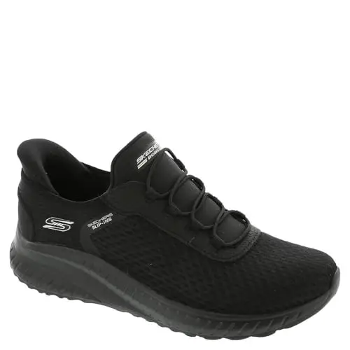 Skechers Bobs Squad Chaos in Color, Caos Donna, Black Mesh, 36.5 EU miniatura 2