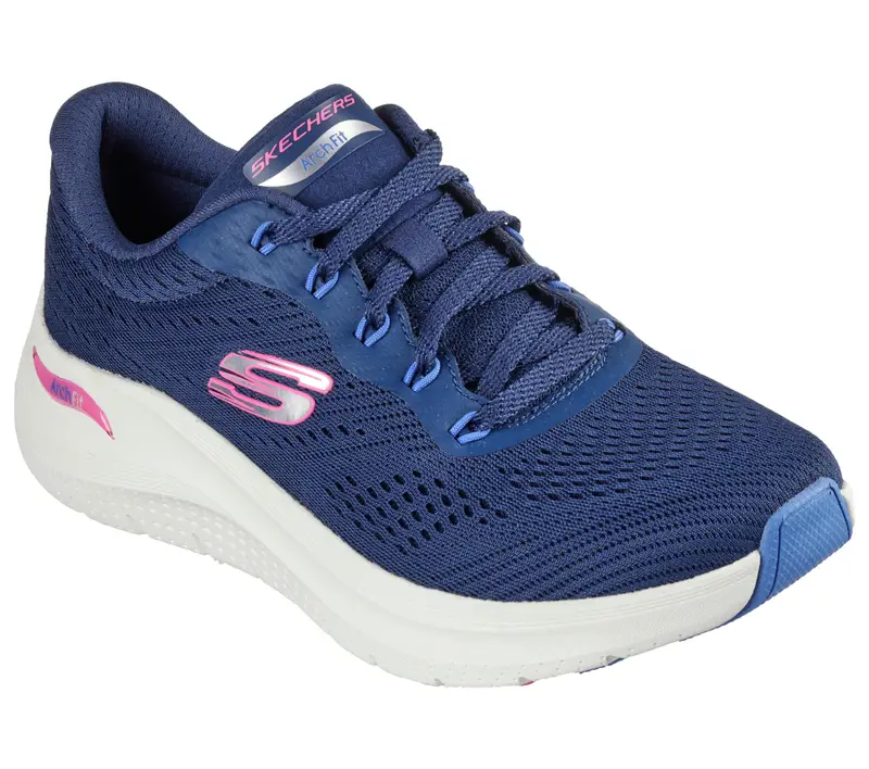 Donna ARCH FIT 2 0 BIG LEAGUE Sneakers Grigio Blu marino | Skechers Blu navy
