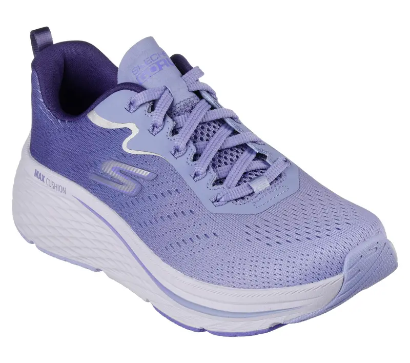 Donna MAX CUSHIONING ELITE 2.0 SUPERIOR STRIDE Scarpe sportive Lavanda | Skechers Blu fiocco di neve