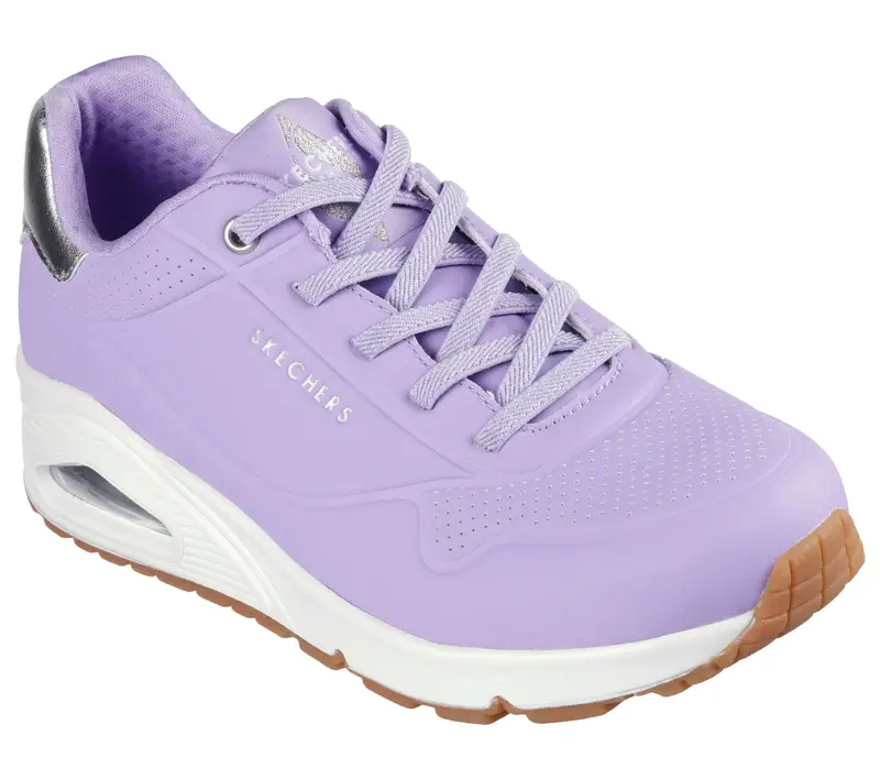 SKECHERS Donna UNO SHIMMER AWAY Sneakers Viola / Oro Viola / Oro rosato |  Skechers