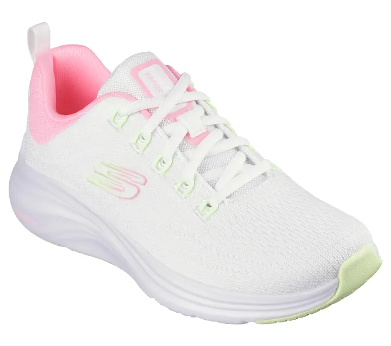 Donna VAPOR FOAM Sneakers Nero / Bianco / Rosato fucsia / Lime | Skechers