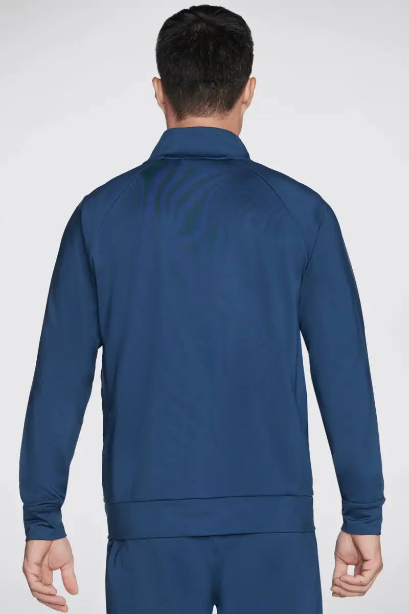 Felpa Blu Senza Cappuccio Con Cerniera Skechers The Hoodless Hoodie Weekend [BLU] miniatura 4