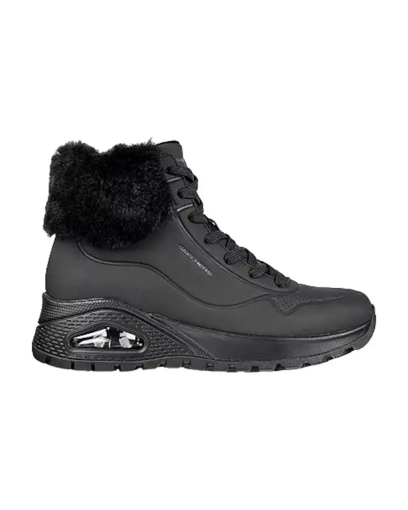 Femme UNO RUGGED FALL AIR Skechers BBK 167274 Noir Skechers | Skechers Nero