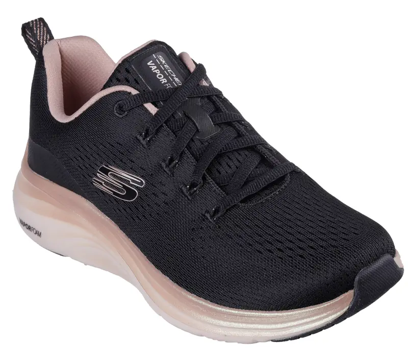 Femme VAPOR FOAM - MIDNIGHT GLI Skechers BKRG 150025 Noir Skechers | Skechers Nero