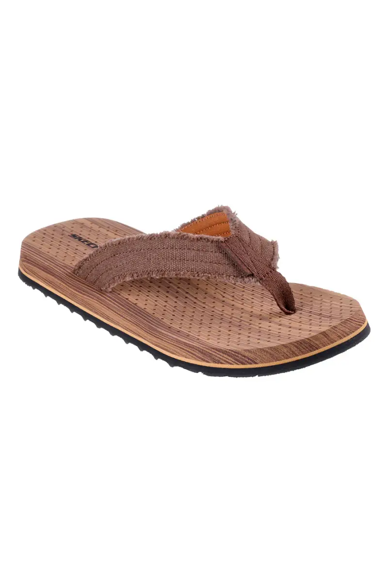 Infradito Marroni con Tomaia in Canvas Skechers Tantric - Fritz [MARRONE] miniatura 2