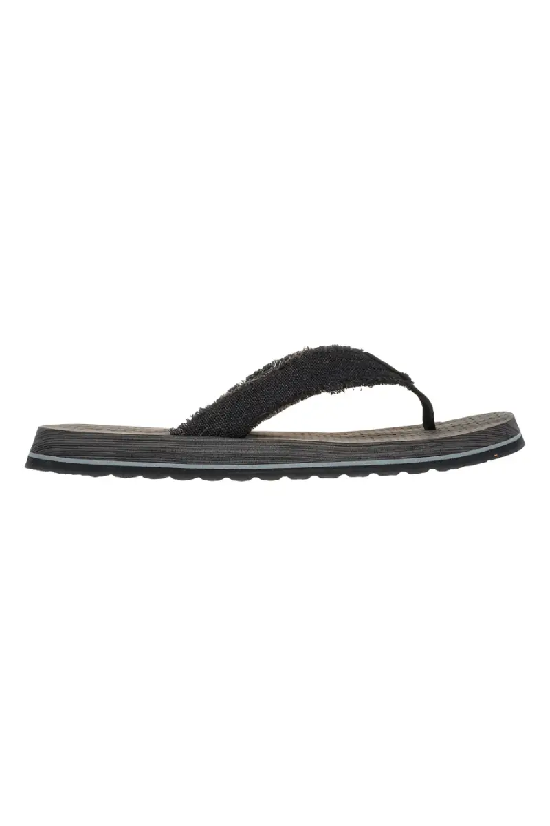 Infradito Marroni con Tomaia in Canvas Skechers Tantric - Fritz [NERO]