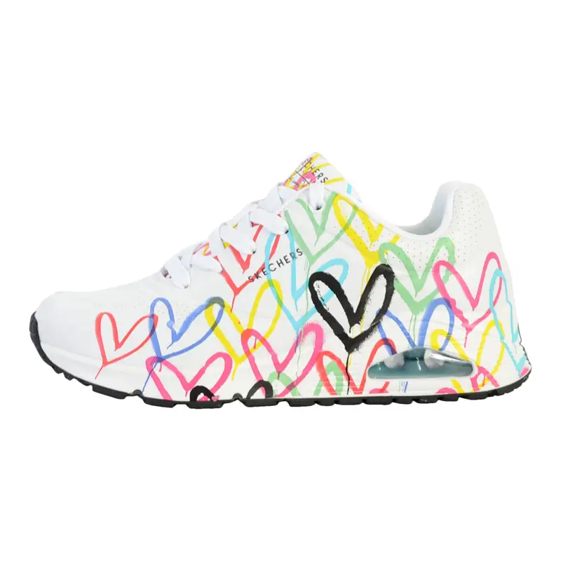 JGoldcrown Uno Spread The Love scarpe da donna | Skechers Bianco