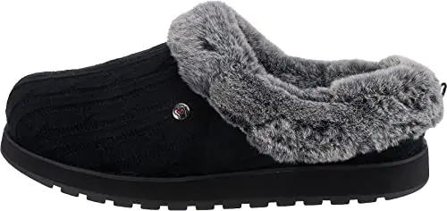 Skechers Pantofole Donna Nero 2745574 miniatura 2