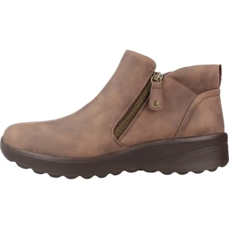 Skechers Lovely Vibe Fall in Bloom, Stivaletto Donna, Chocolate Microleather, 41 EU miniatura 2