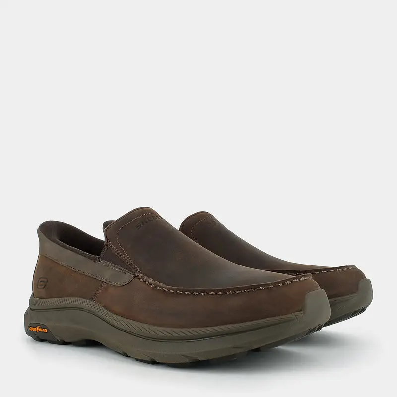Skechers Mocassini Uomo Marrone 3502391 miniatura 2
