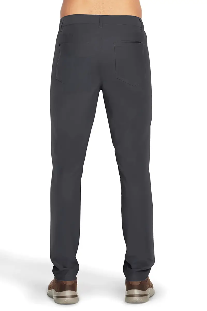 Pantaloni antracite a 5 tasche con zip Skechers PT108 [ASPHALT miniatura 3