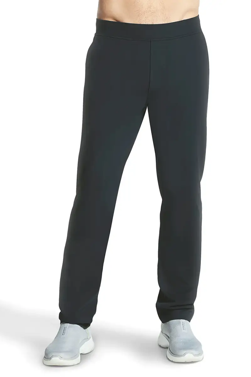 Pantaloni neri in tessuto tecnico GO FLEX Skechers MPT91 [NERO]