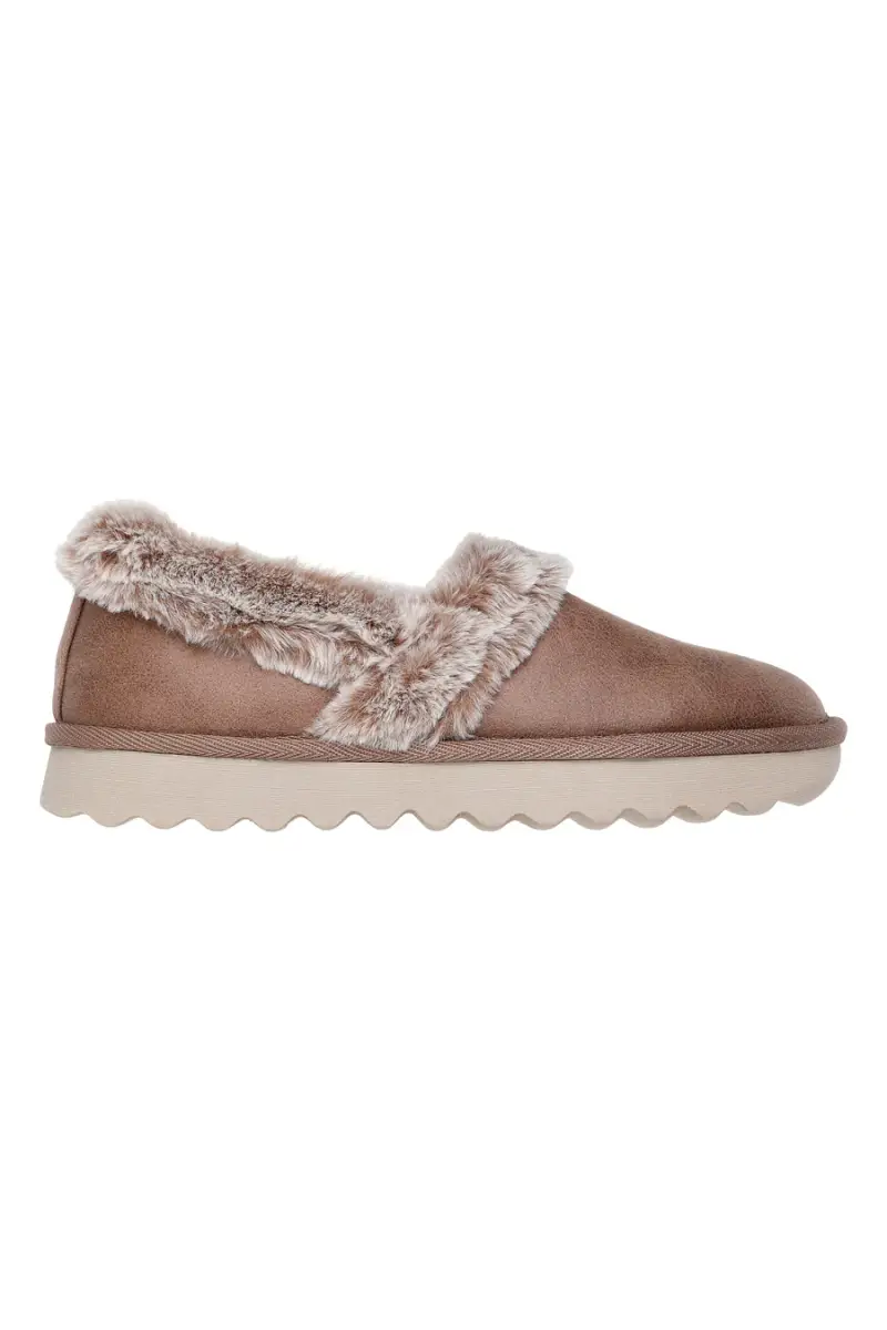 Pantofole chiuse Taupe SKECHERS Cozy Up [TAUPE]